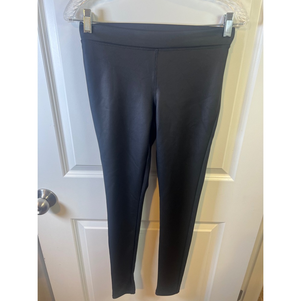 Express Womens Leggings Faux Leather Matte‎ Black XS